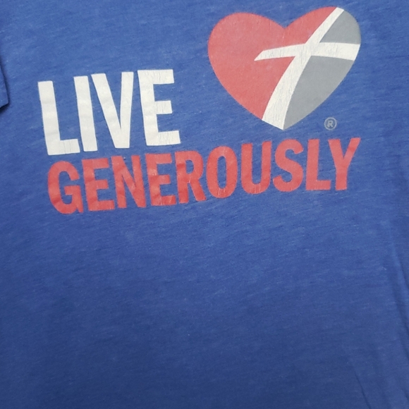 Men Live Generously Shirt - Picture 2 of 4